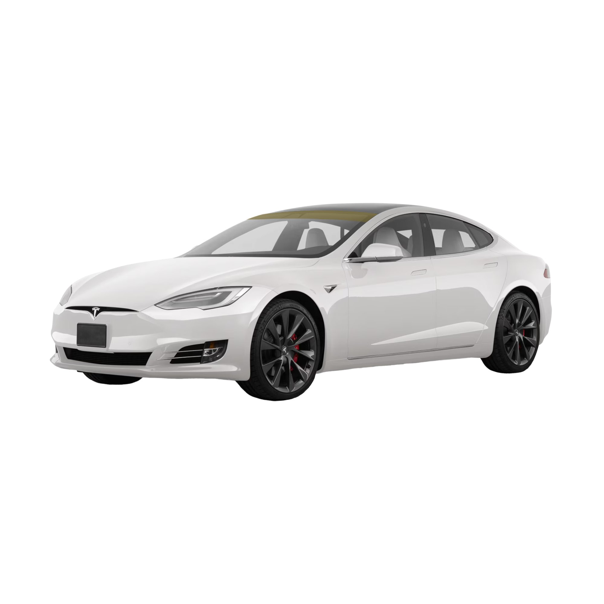Full Vehicle window tint coverage diagram